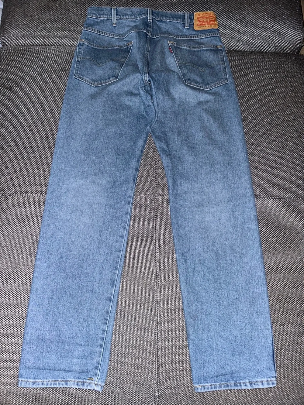 Vintage Levi’s Western Fit Classic Straight Men’s Jeans - Light Blue 31x34